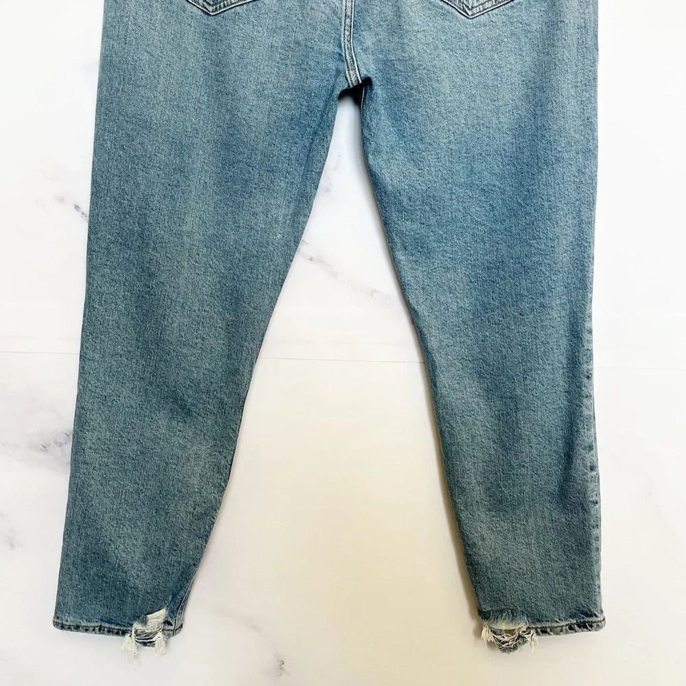 AGOLDE Nico High Rise Slim Jeans in Chronicle - Picture 9 of 14